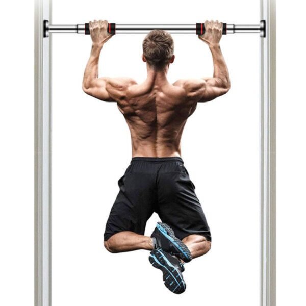 Fitness Door Pull Up and Chin Up Bar with Soft Grip Handles