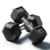 Hex Dumbbells - Durable and Stylish Hand Weights for Home Gym Workouts