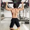 Premium Doorway Pull Up Bar – No Screw Adjustable Wall Bar for Home Gym & Upper Body Workout