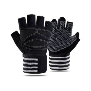 fitness gloves for Gym & Weight Lifting – Half Finger Workout Gloves for