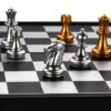 Professional 14.2" Foldable Magnetic Chess Set Board – Portable Educational Chess Game for Kids & Adults