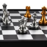 Professional 14.2" Foldable Magnetic Chess Set Board – Portable Educational Chess Game for Kids & Adults