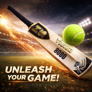 hs vision 8000 tap teniss cricket bat