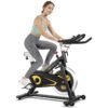 Indoor Magnetic Exercise Bike with Adjustable Resistant and Multi-Position Adjustment