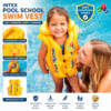 "Intex Pool School Swim Vest for Kids – Safe, Comfortable & Durable Life Jacket"
